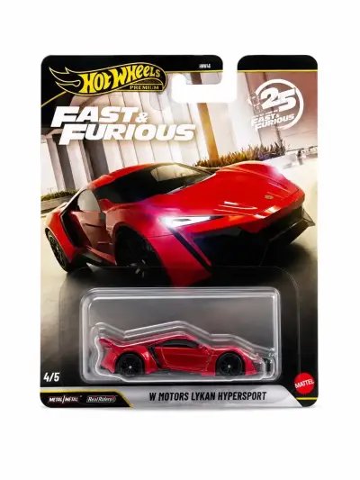 HotWheels Fast & Furious W Motors Lykan Hypersport - miniatura 1