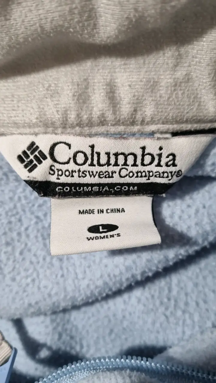 Chaleco polar sin mangas Columbia celeste claro - 2