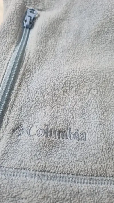 Chaleco polar sin mangas Columbia celeste claro - miniatura 3