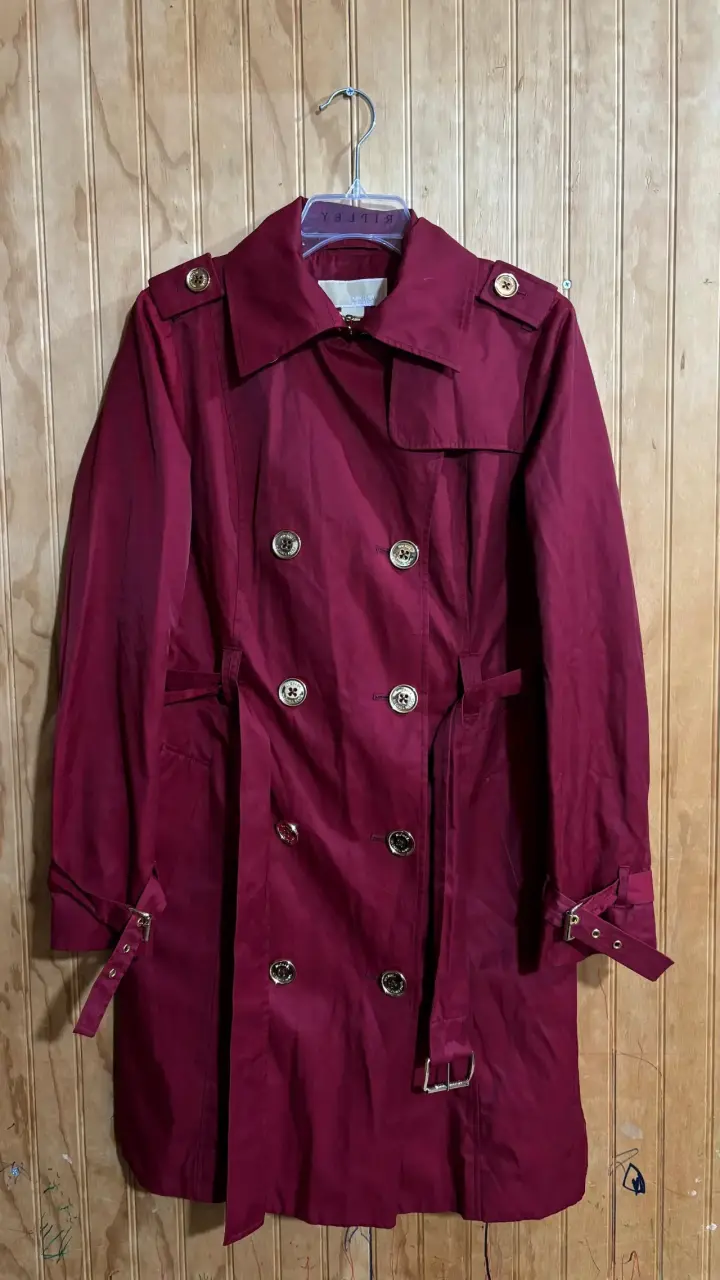 Abrigo largo acolchado gris para mujer - 6