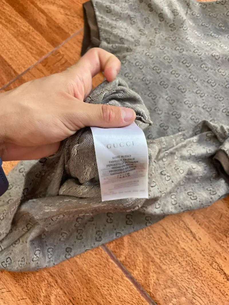 Polera Polo Gucci con Logo Monograma - 4
