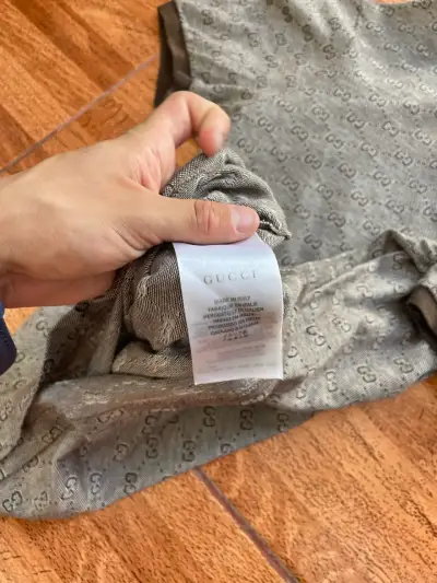 Polera Polo Gucci con Logo Monograma - miniatura 4