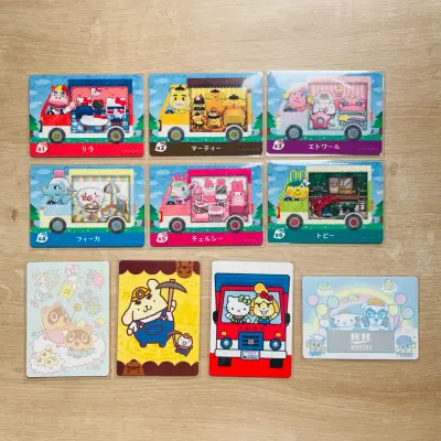 Set de tarjetas Amiibo Animal Crossing y Sa - miniatura 1