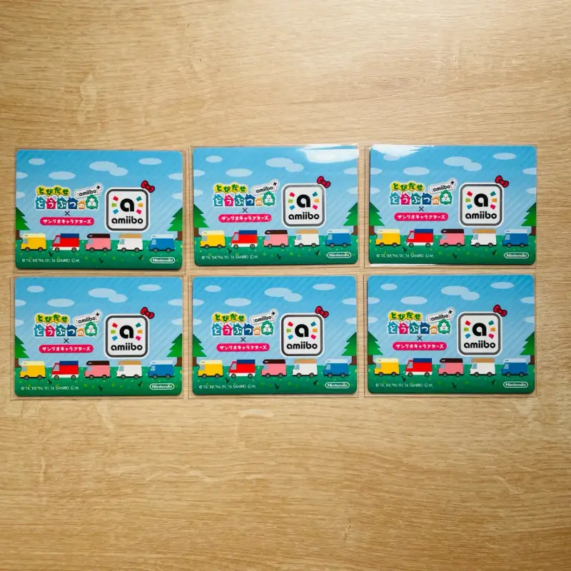 Set de tarjetas Amiibo Animal Crossing y Sa - 3