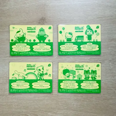 Set de tarjetas Amiibo Animal Crossing y Sa - miniatura 5