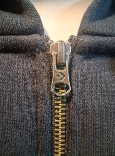 Polerón con capucha negro Converse - miniatura 3