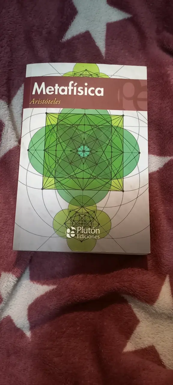Libro Metafísica de Aristóteles - Plutón Ediciones