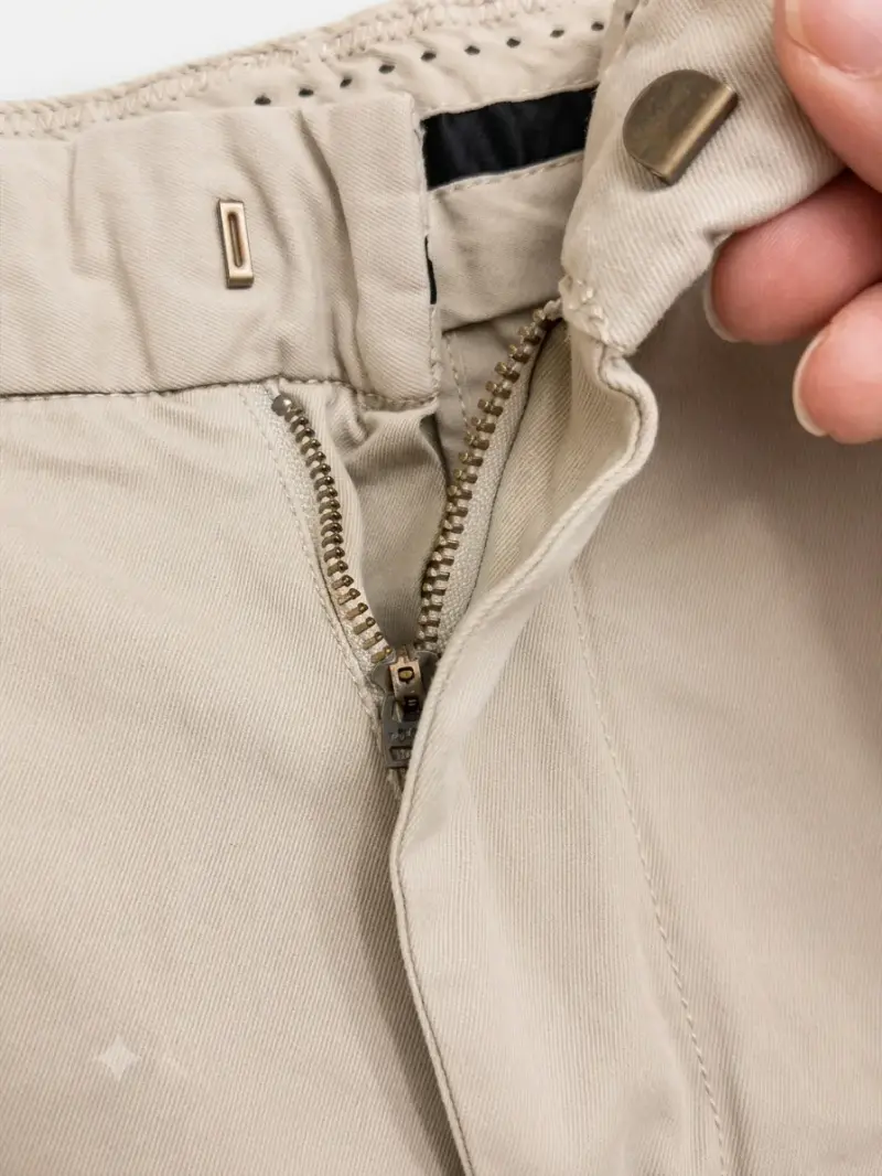 Pantalones de vestir beige para hombre - 2
