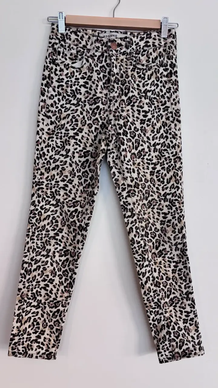 Jeans Kosiuko Leopardo mujer - 1