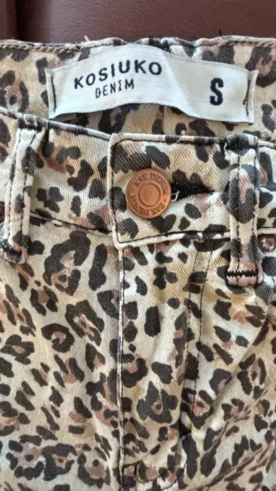 Jeans  Kosiuko Leopardo mujer - miniatura 4