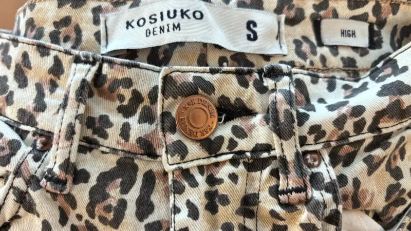 Jeans Kosiuko Leopardo mujer - 5