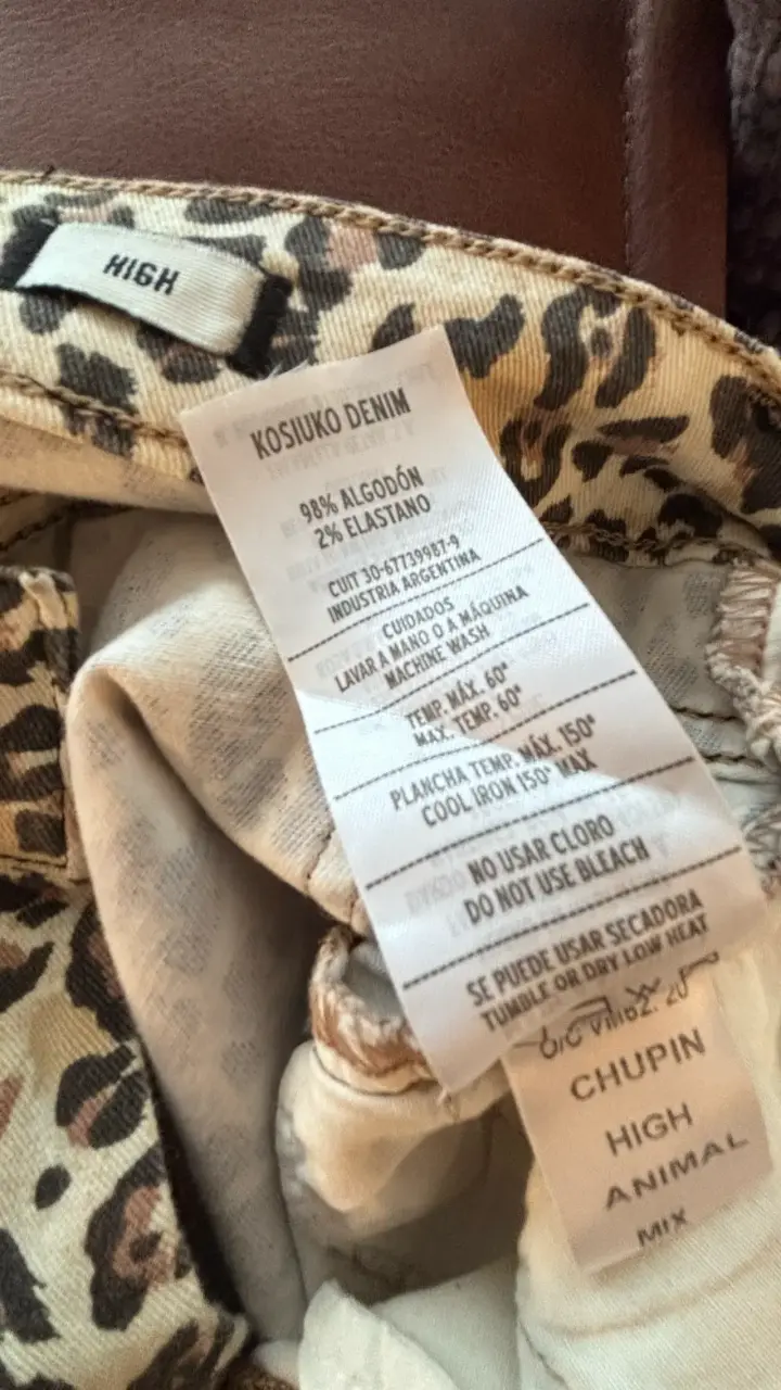Jeans Kosiuko Leopardo mujer - 6