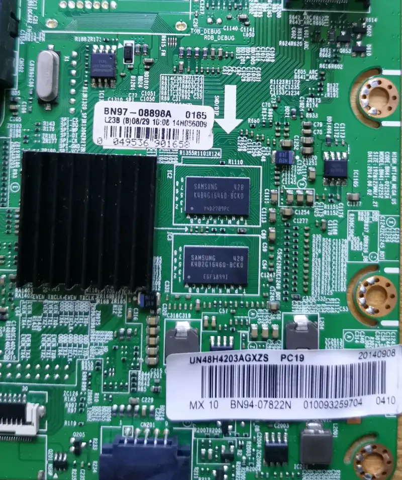 Placa madre para led Samsung UN48H4203AG - 2
