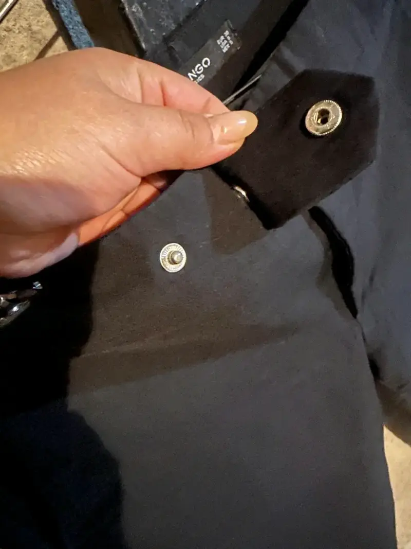 Pantalones de vestir negros Mango Mujer - 3