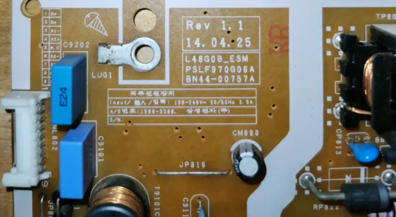 Fuente de poder para led Samsung un48h4203ag - 2