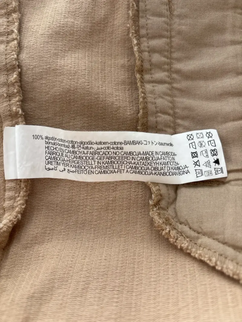 Chaqueta de pana marrón Zara mujer - 4