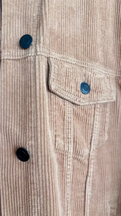 Chaqueta de pana marrón Zara mujer - miniatura 6