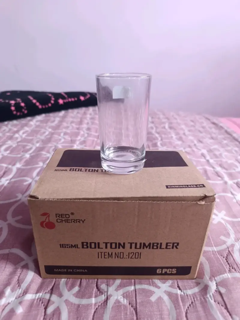 2 Set de 6 vasos de vidrio - 2