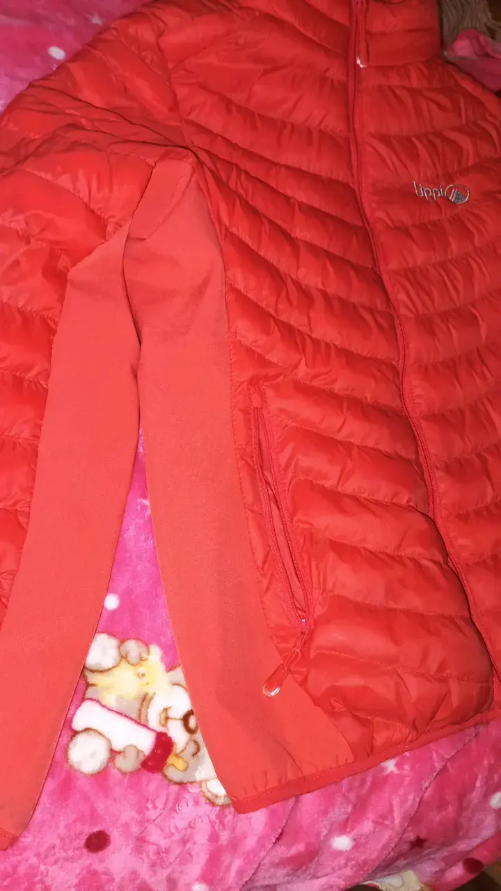 Chaqueta acolchada roja Lippi para invierno - 3