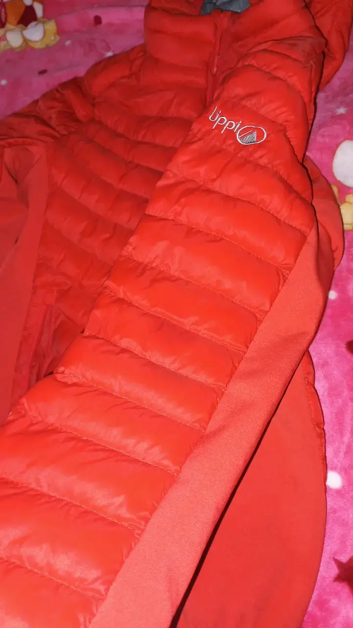Chaqueta acolchada roja Lippi para invierno - 4