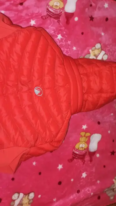 Chaqueta acolchada roja Lippi para invierno - miniatura 5
