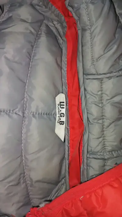 Chaqueta acolchada roja Lippi para invierno - miniatura 6