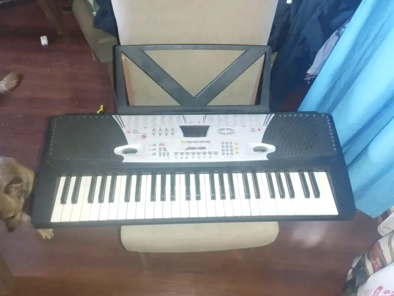 Teclado electrónico portátil con 61 teclas - 2