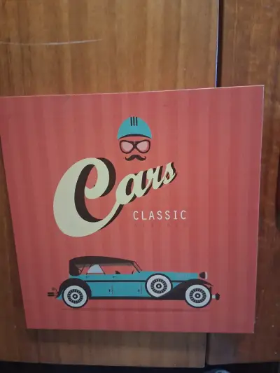Cuadro Decorativo Vintage Cars Classic - miniatura 1
