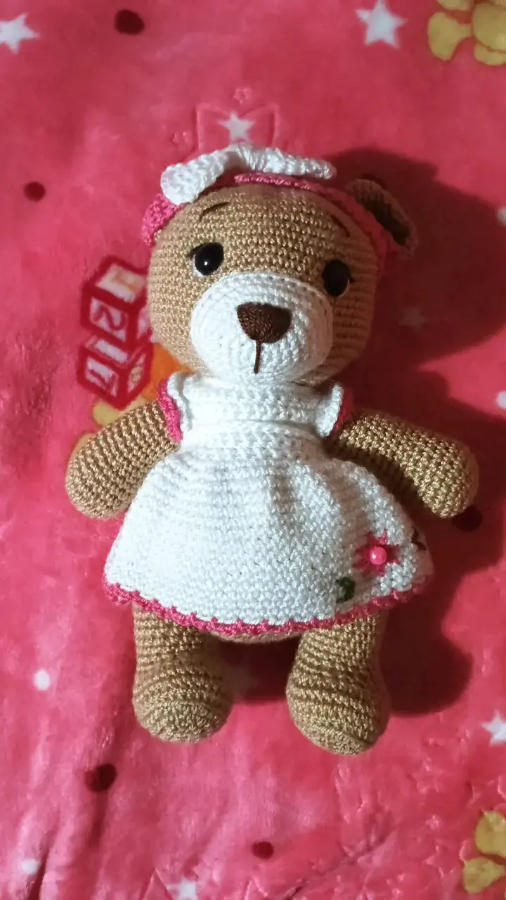 Muñeca tejido a palillo - 1