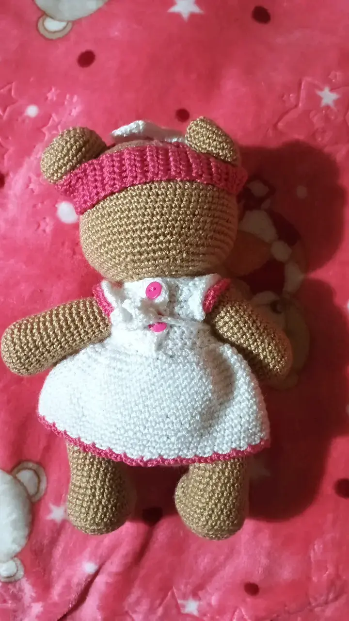 Muñeca tejido a palillo - 3
