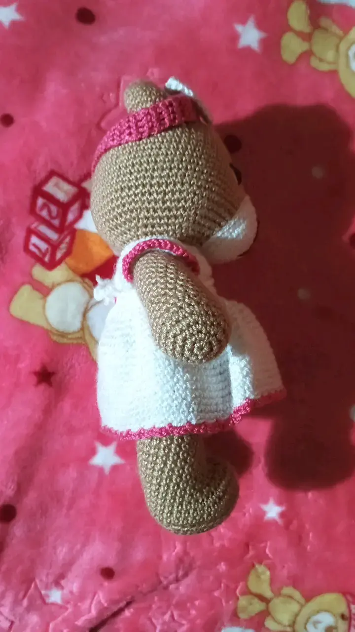 Muñeca tejido a palillo - 4