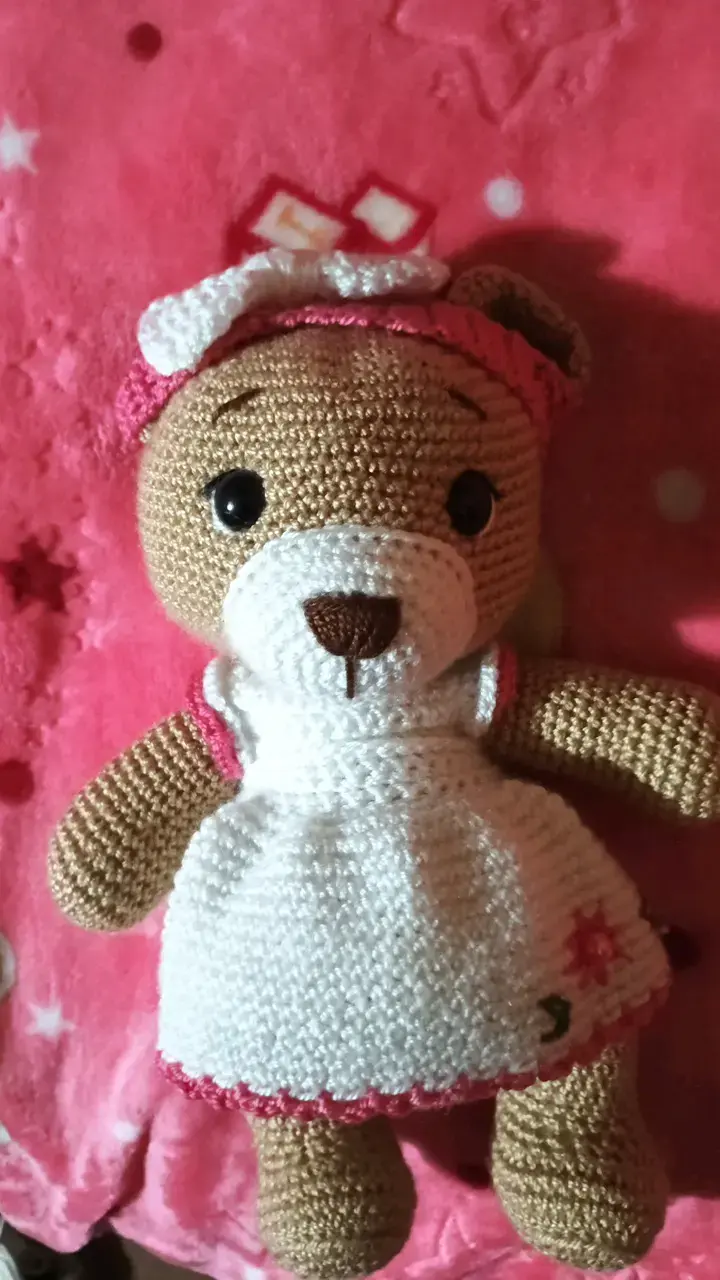 Muñeca tejido a palillo - 5