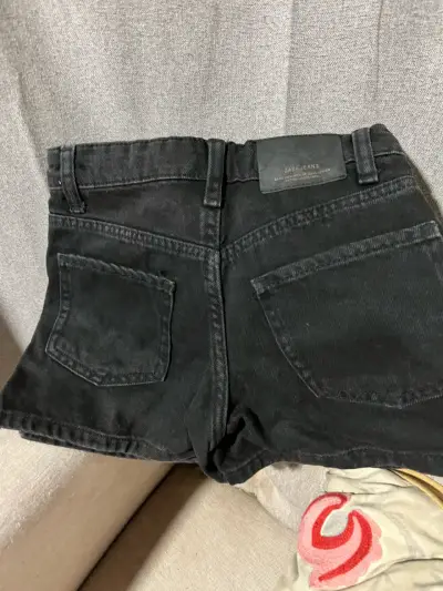 Vestido de pana para niña color gris oscuro - miniatura 2