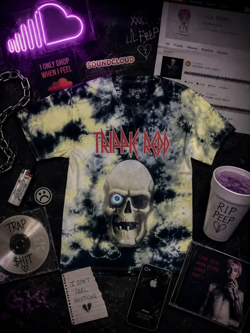 Polera Tie-Dye Trippie Redd - 1