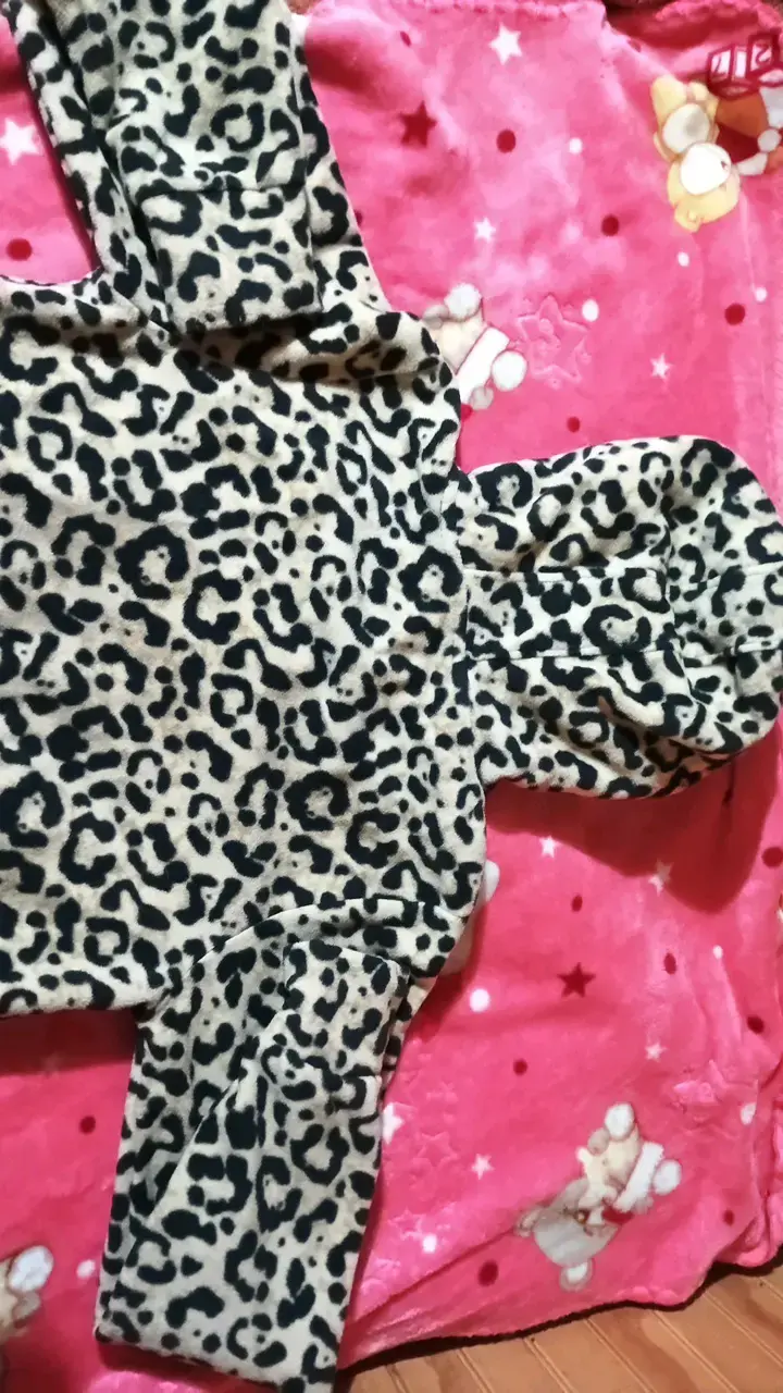 Chaqueta de invierno con estampado animal print - 2