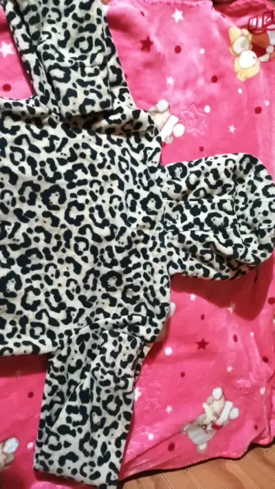 Chaqueta de invierno con estampado animal print - miniatura 2