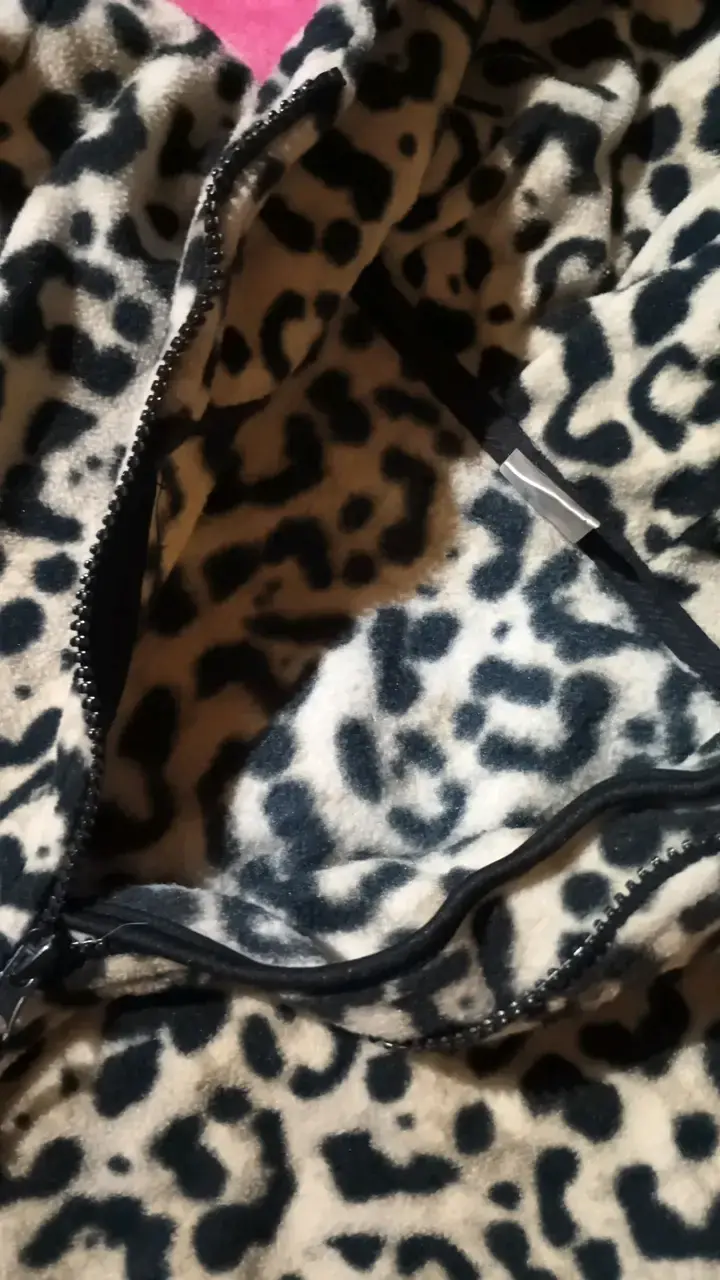 Chaqueta de invierno con estampado animal print - 4