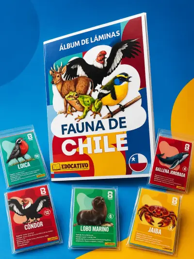 Álbum Fauna de Chile educativo - miniatura 2