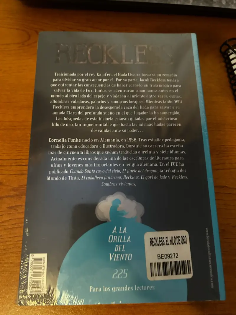 Libro Reckless El Hilo de Oro de Cornelia Funke - 2