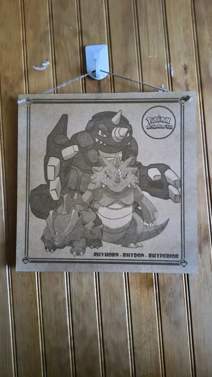 Cuadro decorativo Pokémon 30x30 - 1