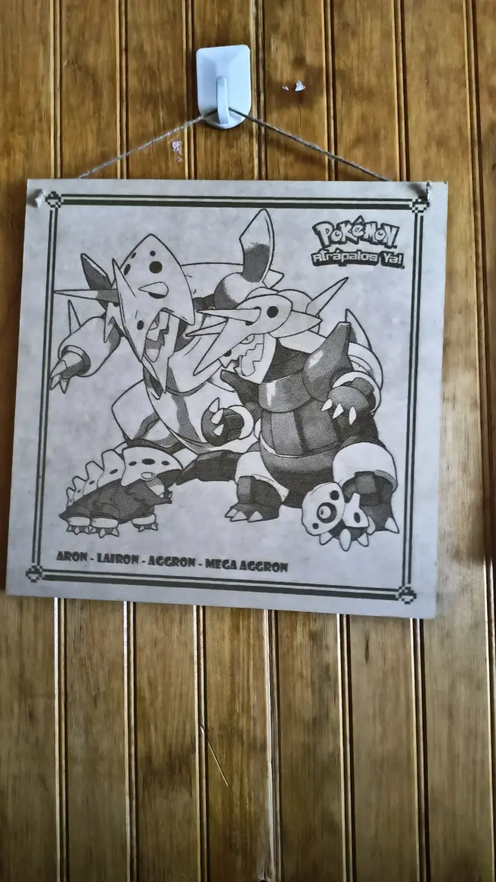 Cuadro decorativo Pokémon 30x30 - 2