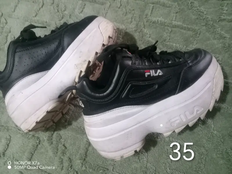 Zapatillas deportivas Fila negras talla 35