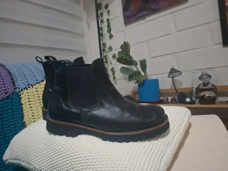 Botines de Cuero Chelsea Suela Track (Talla 36/37) - 1