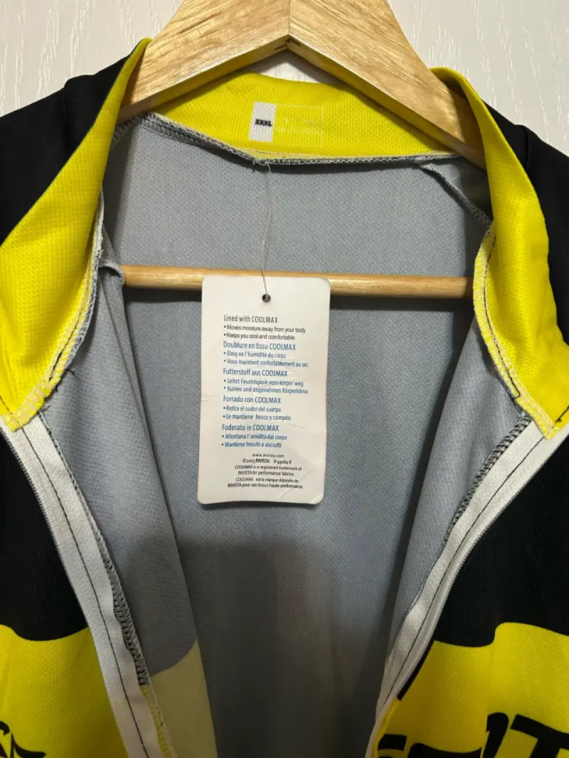 Chaqueta de ciclismo Scott RC negra y amarilla - 2