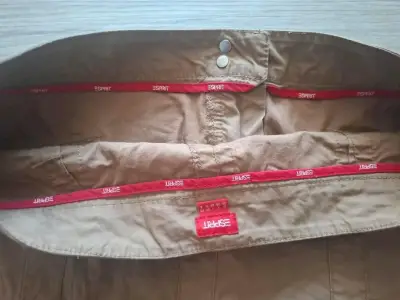 Falda beige cargo - miniatura 3