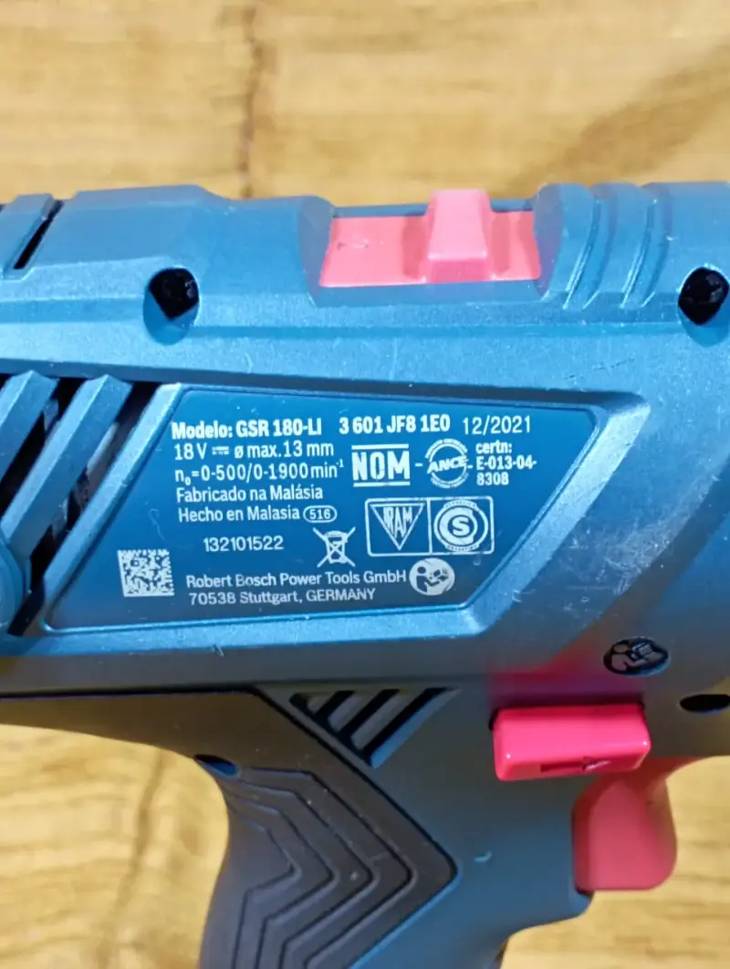 TALADRO INALÁMBRICO PROFESIONAL BOSCH GSR 180LI 18 - 2