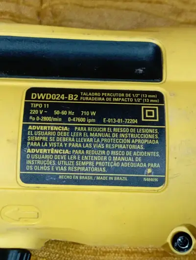 Taladro Percutor Dewalt Dwd024 710w - miniatura 4
