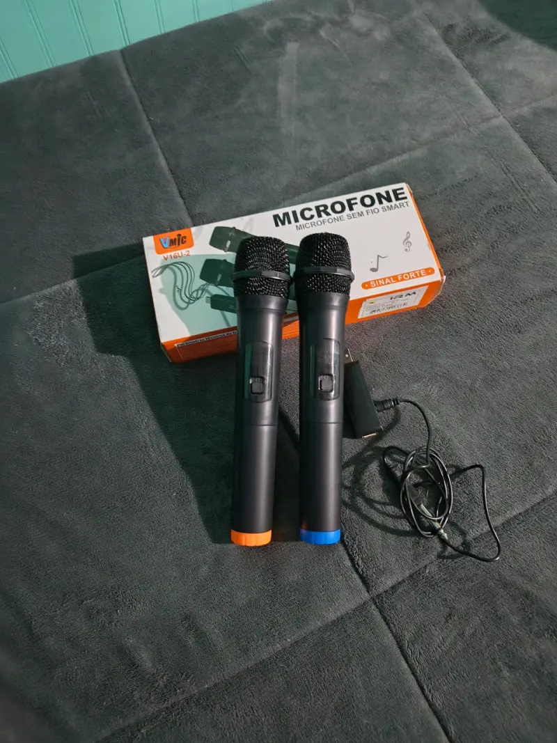 Micrófonos inalámbricos Vmic V16U-2 con receptor - 3