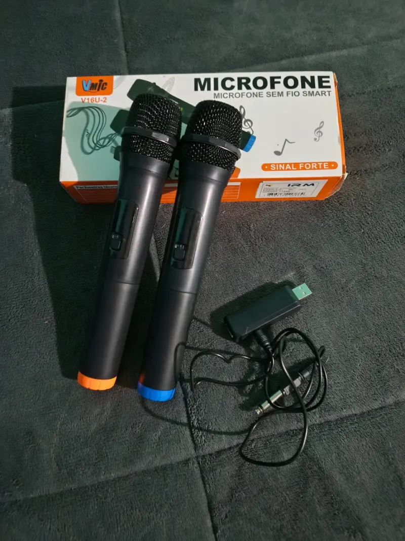 Micrófonos inalámbricos Vmic V16U-2 con receptor - 4
