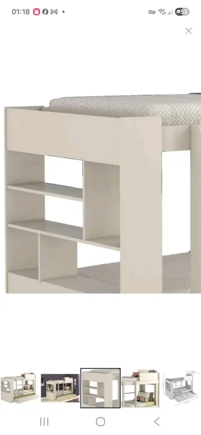 Camarote 1.5 con cajonera y estantería - miniatura 3